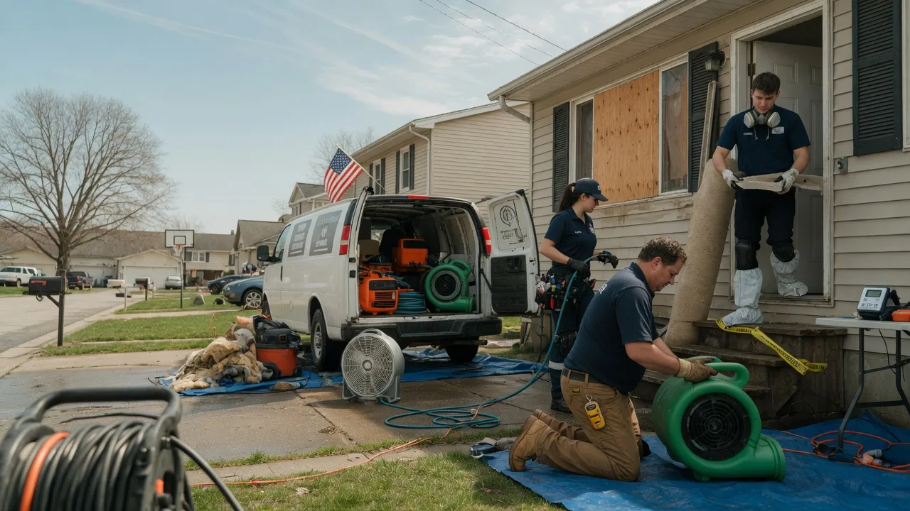Water Damage Restoration in Spout Spring, VA near me